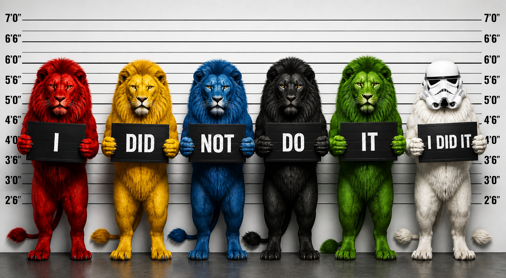 Lion in Color